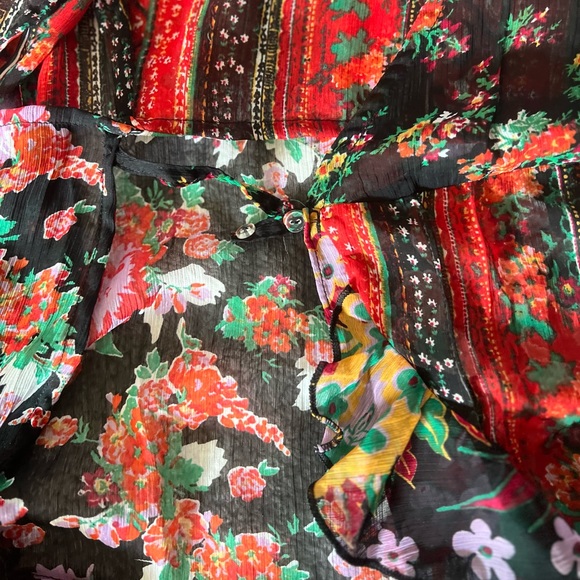 NWT Free People Magic Hour Wrap Top - Picture 6 of 10